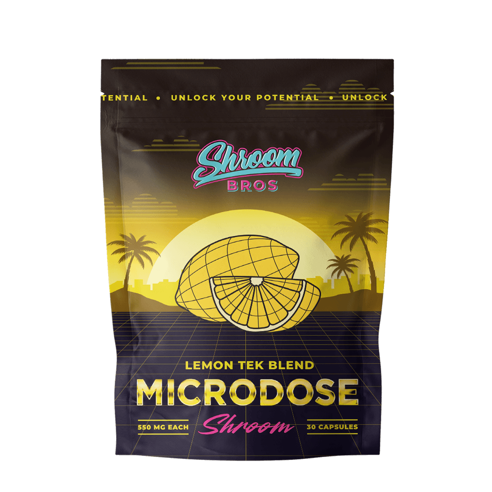 Lemon Tek Mushroom Capsules